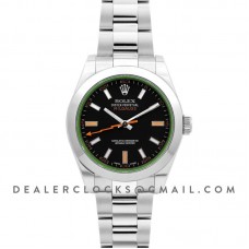 Milgauss 116400GV Black Dial in Oystersteel Milgauss 116400GV Black Dial in Oystersteel