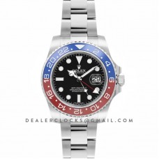 GMT Master II 116719 BLRO “Pepsi” Black Dial