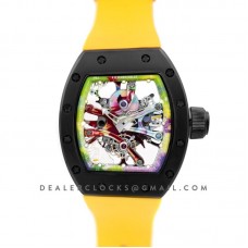 RM 068-01 Tourbillon Cyril Kongo on Yellow Rubber Strap RM 068-01 Tourbillon Cyril Kongo on Yellow Rubber Strap
