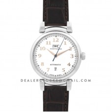 Da Vinci Automatic Edition ‘150 Years’ IW356601 White Dial in Steel Da Vinci Automatic Edition ‘150 Years’ IW356601 White Dial in Steel