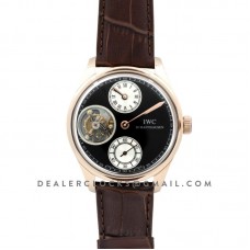 Portuguese Regulator Tourbillon IW5446 Grey Dial in Rose Gold Portuguese Regulator Tourbillon IW5446 Grey Dial in Rose Gold