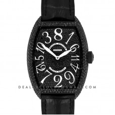 Crazy Hours Black Diamond Dial With White Markers in PVD Crazy Hours Black Diamond Dial With White Markers in PVD