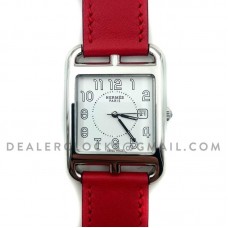 Cape Cod GM Quartz Steel on Red Fjord Leather Strap Cape Cod GM Quartz Steel on Red Fjord Leather Strap