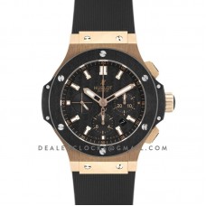 Big Bang Chronograph Carbon Fibre Dial in Rose Gold Big Bang Chronograph Carbon Fibre Dial in Rose Gold