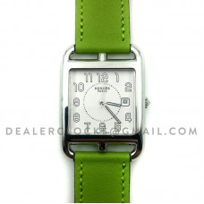 Cape Cod GM Quartz Steel on Green Fjord Leather Strap Cape Cod GM Quartz Steel on Green Fjord Leather Strap