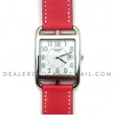 Cape Cod GM Quartz Steel on Vermilion Epsom Leather Strap Cape Cod GM Quartz Steel on Vermilion Epsom Leather Strap