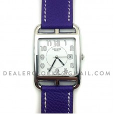 Cape Cod GM Quartz Steel on Purple Epsom Leather Strap Cape Cod GM Quartz Steel on Purple Epsom Leather Strap