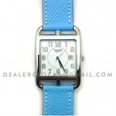 Cape Cod GM Quartz Steel on Light Blue Epsom Leather Strap Cape Cod GM Quartz Steel on Light Blue Epsom Leather Strap