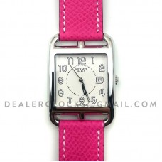 Cape Cod GM Quartz Steel on Pink Epsom Leather Strap Cape Cod GM Quartz Steel on Pink Epsom Leather Strap
