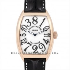 Crazy Hours White Dial with Black Markers in Rose Gold Crazy Hours White Dial with Black Markers in Rose Gold